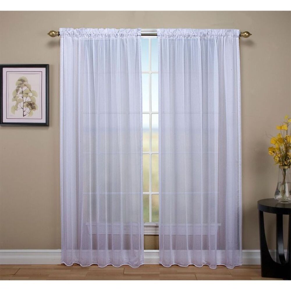 Ricardo -  Tergaline 2/Way Pocket Panel 54x96 White White